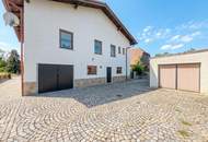 Gepflegtes Einfamilienhaus mit Garten, Balkon, 2 Garagen &amp; vielseitigem Keller in Pulkau