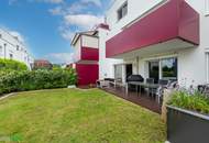 Neuwertige Gartenwohnung mit Terrasse und 2 Garagenplätze