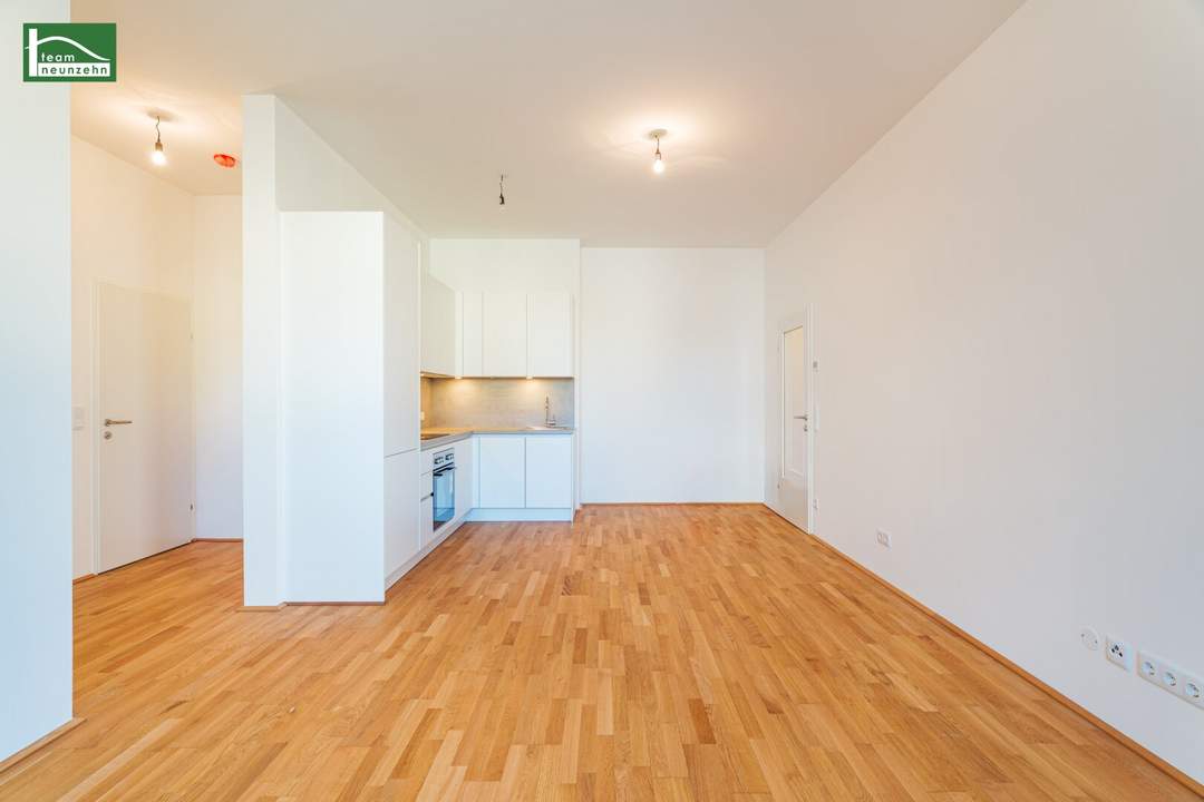 Barrierefreie Erstbezugs-Parterre nahe Schönbrunn mit Blick in die begrünte Sackgasse!