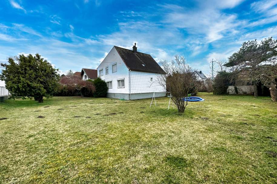 EINFAMILIENHAUS | riesiger Garten + herrliche Terrasse | Garage | Platz für die ganze Familie | Ruhelage | grüne Umgebung, Haus-kauf, 399.999,€, 7041 Eisenstadt-Umgebung