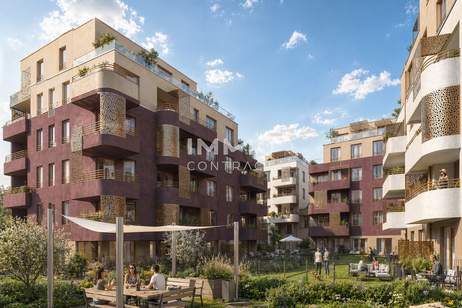 Geräumiger Wohntraum zwischen Rosenhügel & Liesingbach: Sonniger Erstbezug (provisionsfrei), Wohnung-kauf, 268.770,€, 1230 Wien 23., Liesing