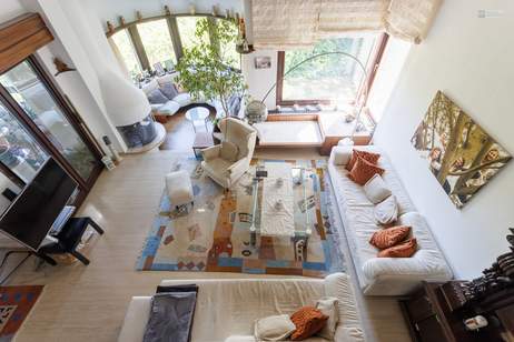 1170 AM HEUBERG: GROßZÜGIGER FAMILIENWOHNSITZ MIT INDOORPOOL, WELLNESS, GARTEN &amp; WIEN-BLICK, Haus-kauf, 2.250.000,€, 1170 Wien 17., Hernals