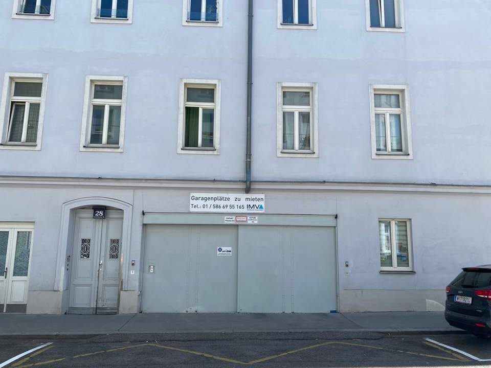 Garagenstellplatz im 18. Bezirk in der Leithermayergasse