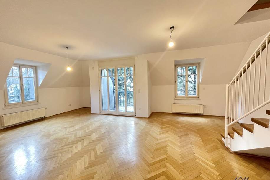 Gepflegte 3-Zimmer-Maisonette inkl. 2 Garagenstellplätzen im Herzen Grinzings!, Wohnung-kauf, 689.000,€, 1190 Wien 19., Döbling