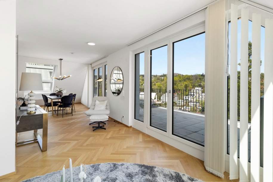 PENTHOUSE DELUXE mit WIENBLICK & eigenem Liftzugang, Wohnung-kauf, 1.900.000,€, 1190 Wien 19., Döbling