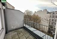 Hofseitige DG-Wohnung mit Terrasse in Sechshaus - 5 Gehminuten zu U4 und U6!