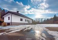 Renovierter Bungalow auf TOLLEM, GROSSEN GRUNDSTÜCK - HERRLICHE Lage zum Wohnen im ALMTAL !