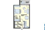 Smarte 1,5-Zimmerwohnung mit Freifläche in toller Lage!