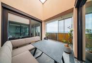 Penthouse im 34. OG mit Terrasse I 360° Wienblick I Designküche I TG Platz mit E-Ladestation