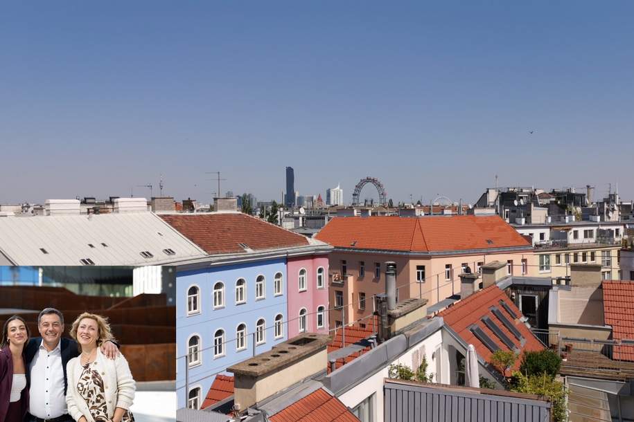 URANIA: 3 Zimmer mit hofseitiger Terrasse in Ruhelage: Luxus pur in Citynähe, Wohnung-miete, 2.484,72,€, 1030 Wien 3., Landstraße