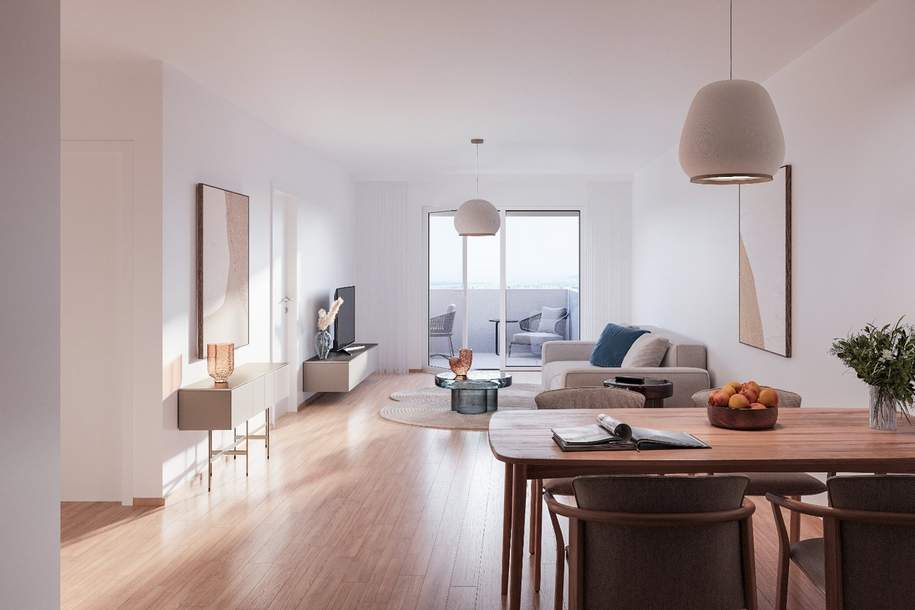 ZIELGERADE Eisenstadt Tür 52 - Anlegerwohnung mit Vertriebs-Service für Anleger, Wohnung-kauf, 181.000,€, 7000 Eisenstadt(Stadt)
