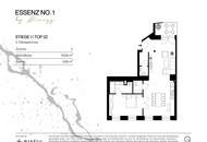 Klimatisierte, Großzügige 2-Zimmer-Wohnung mit Balkon | Exklusive Eigentumswohnungen | ESSENZ NO. 1 - Die neue Avantgarde des Wohnens