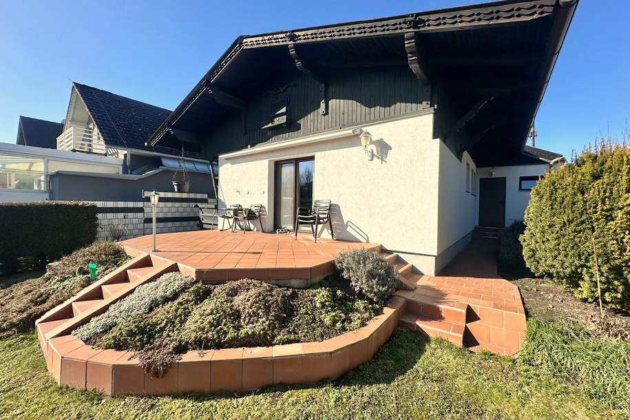 A5-Nähe! Hübscher Bungalow - ideales Wochenendhaus, Haus-kauf, 349.000,€, 2191 Mistelbach