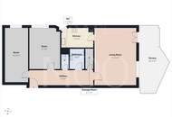 Frisch renovierte 3-Zimmer-Wohnung mit Terrasse & großem eigenem Garten – provisionsfrei in 1160 Wien!