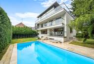 Große Freiheit! Lichtdurchflutete Villa mit Pool im 13. Bezirk