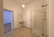Für Citylover, Singles und Verliebte! Charmante Stadtwohnung mit großer Innenhof-Terrasse | Wohn-Schlafraum & Küche | Hohe Räume | Großzügige Lagerfläche