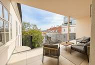 Premium-furnished top-floor apartment near Votivpark – including a parking space!