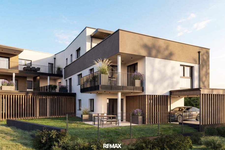 Markt.Haus.Feldkirchen – Hochwertige Eigentumswohnungen mit großzügigen Freiflächen | Neubau-Erstbezug, Wohnung-kauf, 219.000,€, 4101 Urfahr-Umgebung