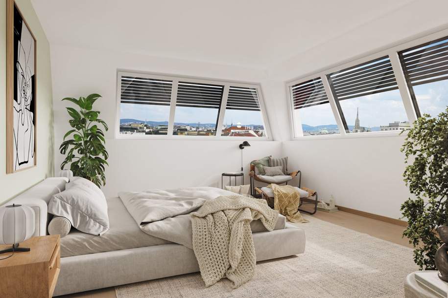 Exklusive Dachgeschoss-Maisonette mit Terrasse | 172 m² | 5 Zimmer | Luxusausstattung im Botschaftsviertel ++ Provisionsfrei für den Käufer, Wohnung-kauf, 2.290.000,€, 1030 Wien 3., Landstraße