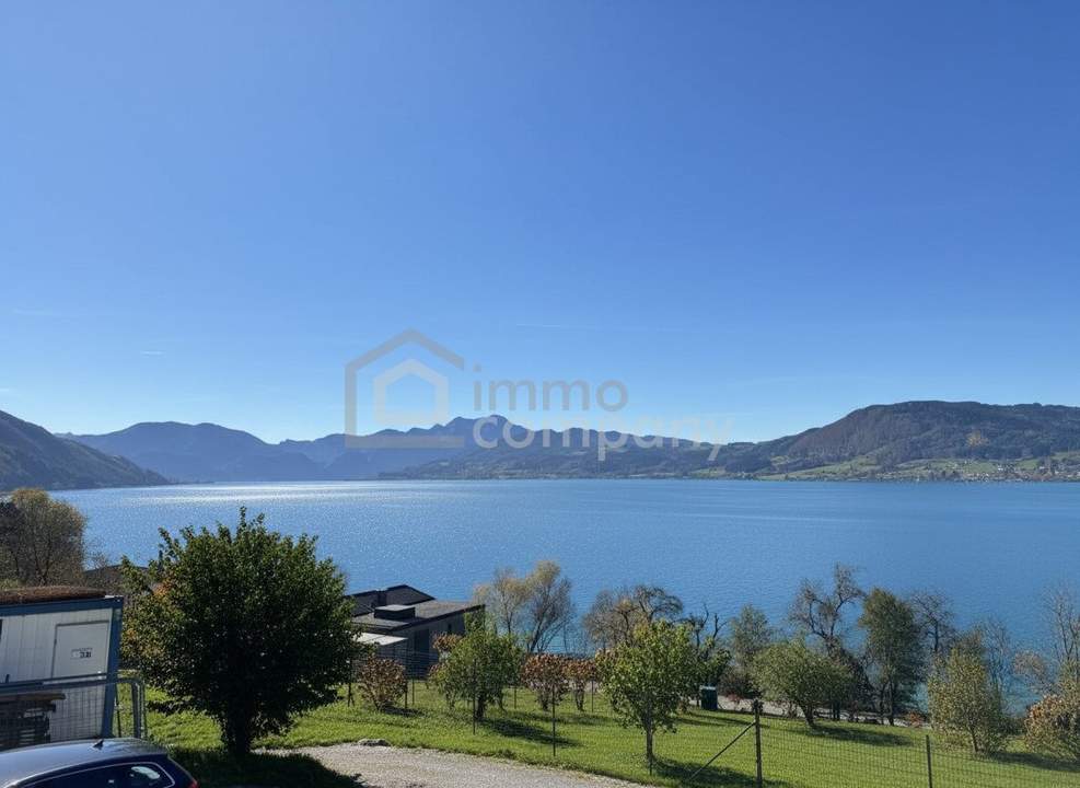 Baugrund mit sensationellem Seeblick, 800m2 in Weyregg am Attersee – Mit diesem Ausblick!!! - Ihr Platz im Paradies!