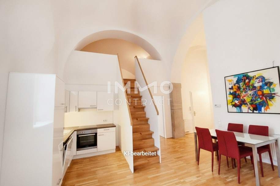 Große Galeriewohnung im Palais Zollamt - Top 39, Wohnung-miete, 1.076,79,€, 4020 Linz(Stadt)