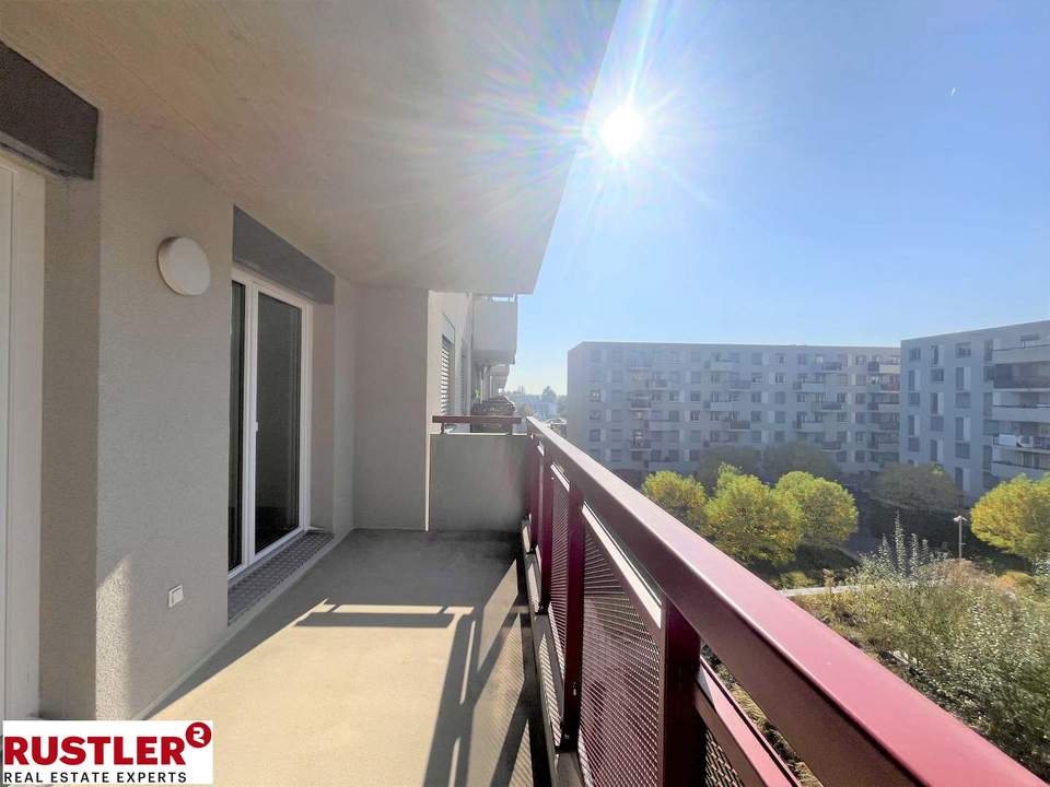 Mit WESTBALKON | 2-Zimmerwohnung nahe CITYPARK