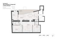 Modernes Dachgeschoss mit flexibler Raumaufteilung und Terrasse