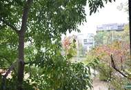 Helle 2-Zimmer Wohnung mit Klimaanlage, kleinen Garten und Garage sowie 200m von U-Bahn-Station Zippererstrasse