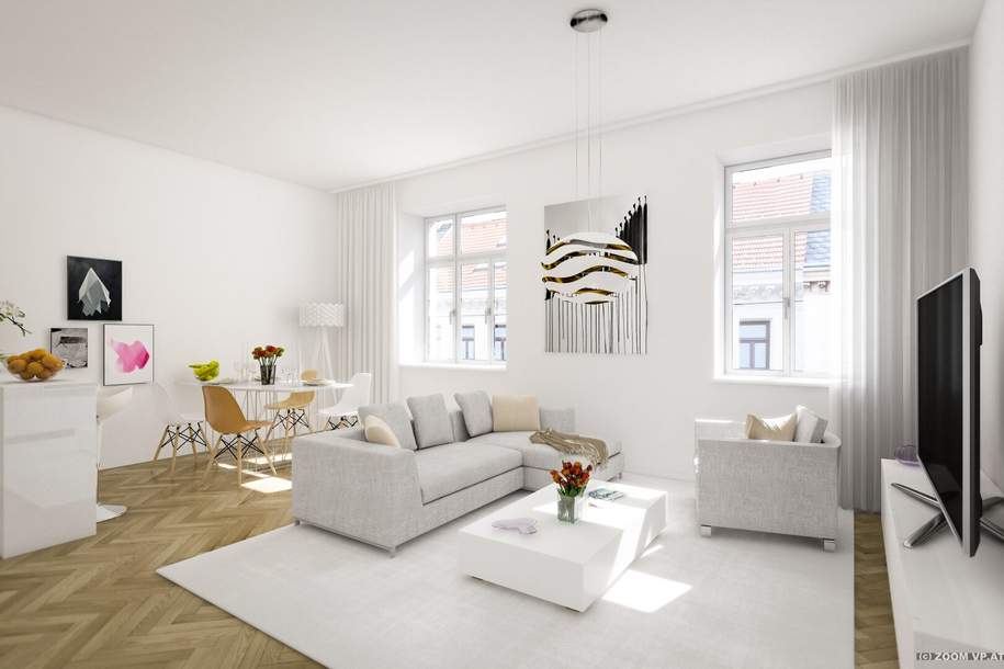 Top sanierter Altbaucharme mit seltenem Eigengarten!, Wohnung-kauf, 299.000,€, 1170 Wien 17., Hernals