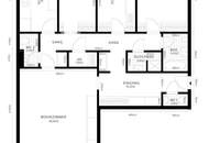 Eleganter "Retro-Style" - Großzügige, sonnige, ruhige Wohnung mit Süd-Loggia! 2 Garagenplätze!