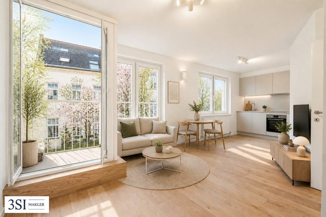 The Pearl: Design-Erstbezug in begehrter Lage nahe Karmelitermarkt