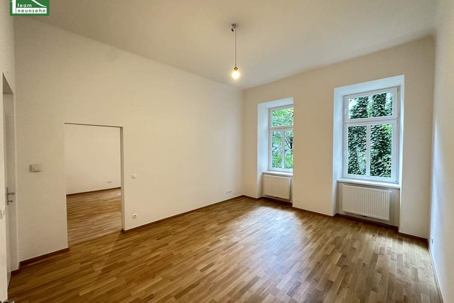 Sechshaus - Erstbezug nach Renovierung! Innenhofausrichtung und 5 Gehminuten zu U4 und U6! Helle Altbauwohnung mit großen Zimmern - JETZT ANFRAGEN, Wohnung-kauf, 299.001,€, 1150 Wien 15., Rudolfsheim-Fünfhaus