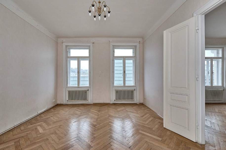 Sonnige, südseitige 3-Zi Altbauwohnung Nähe Schönbrunn, Wohnung-kauf, 389.000,€, 1120 Wien 12., Meidling