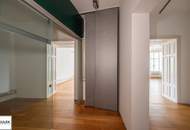 Repräsentatives Büro im 1. Bezirk – 118 m² zur unbefristeten Miete