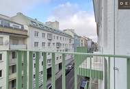 | STILVOLLE ARCHITEKTUR | 3. STOCK | GROSSER BALKON |