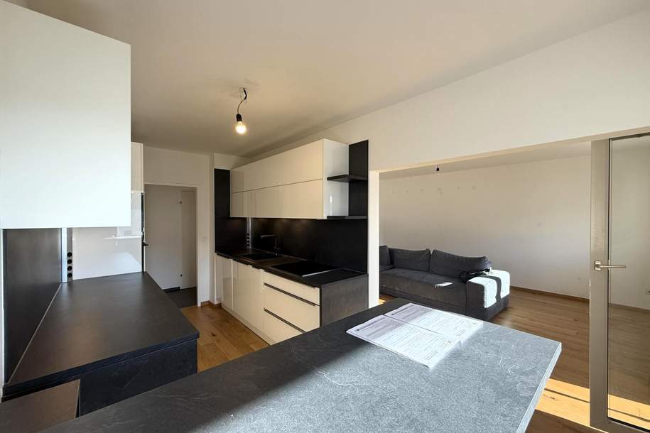 Moderne 2-Zimmer-Eigentumswohnung mit Loggia in absoluter Ruhelage // Modern 2-room condominium with loggia in an absolutely quiet location //, Wohnung-kauf, 359.900,€, 1220 Wien 22., Donaustadt