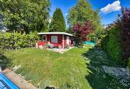 modernisiertes Ferienhaus mit Garage und Gartenhäuschen auf Pachtgrund in Neufeld am See zu verkaufen