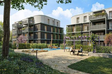 Im Grünen Mödling – Grüne Stadtvillen, Wohnung-kauf, 527.000,€, 2340 Mödling