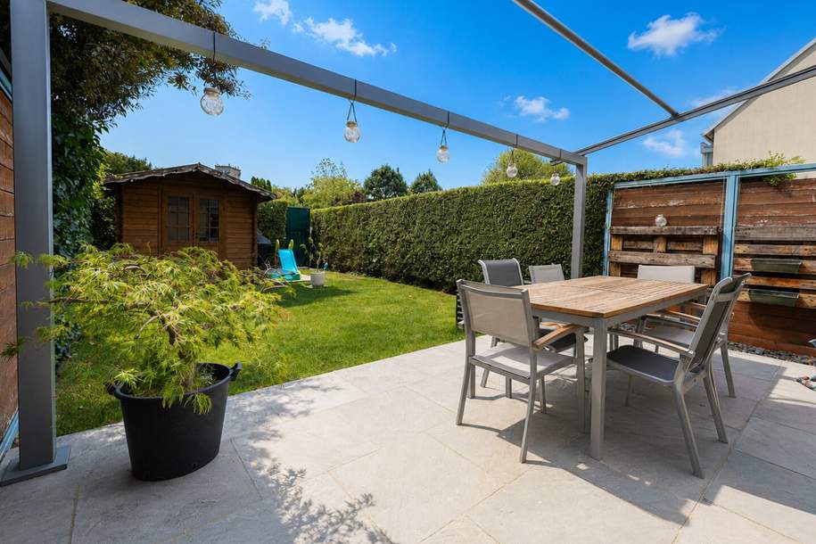 Familienglück mit Garten – großzügiges Eckreihenhaus in Atzenbrugg, Haus-kauf, 340.000,€, 3452 Tulln