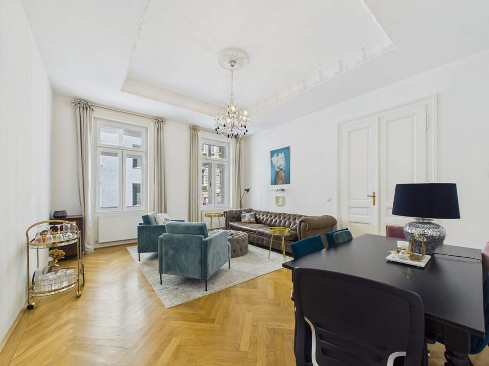 STILVOLLES ALTBAU-JUWEL AM RANDE ZUM 1. BEZIRK IM HERZEN WIENS