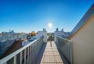 HOCH HINAUS >> großzügig Wohnen im 2. Dachgeschoss >> Dachterrasse mit Wien-Blick