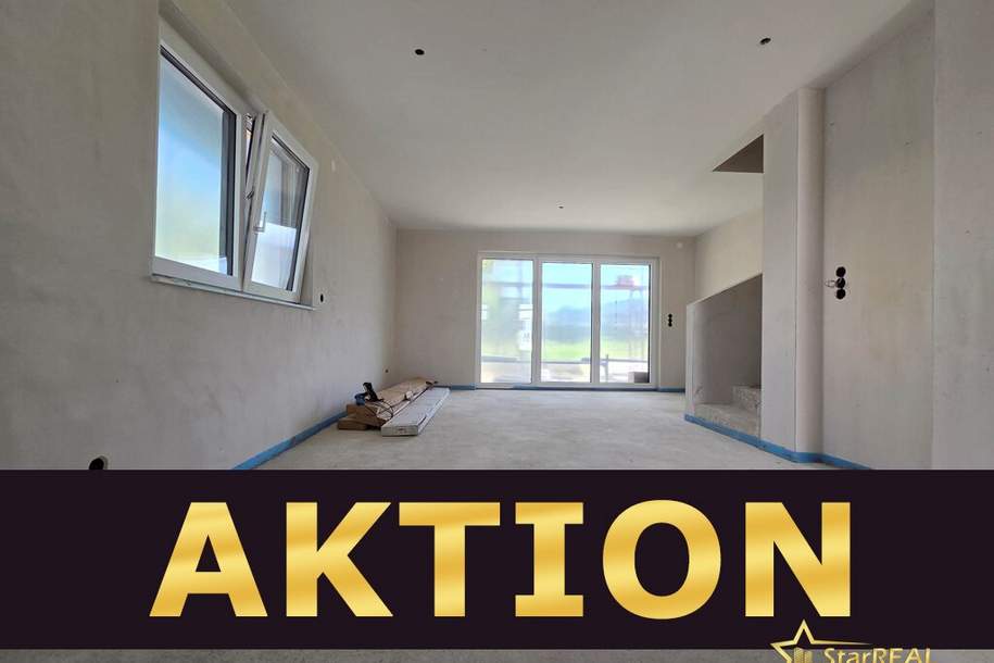 NOCH 3 HÄUSER VERFÜGBAR! ÜBERGABE NOVEMBER! 5 ZIMMER ZIEGELHAUS MIT KELLER! TOP AUSSTATTUNG. PROVISIONSFREI für den Käufer., Haus-kauf, 639.000,€, 1220 Wien 22., Donaustadt