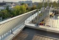 Cooles Dachgeschoß mit Fernblick und Dachterrasse beim Kirchenplatz Atzgersdorf - ZWEITBEZUG.