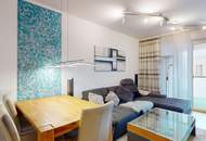 Hochwertig ausgestattete 2 Zimmerwohnung mit großer Loggia
