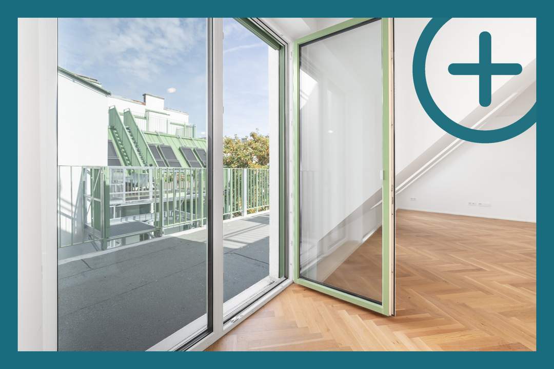 Einzigartige Maisonettewohnung mit Terrasse und Balkon