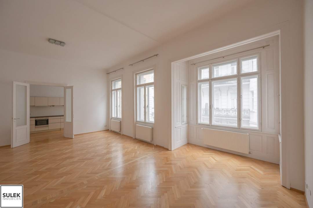 ** ab sofort zur unbefristeten Miete: ruhige 3 Zimmer-Altbauwohnung in toller Lage! Wohllebengasse **