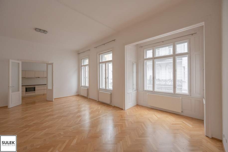 ** ab sofort zur unbefristeten Miete: ruhige 3 Zimmer-Altbauwohnung in toller Lage! Wohllebengasse **, Wohnung-miete, 2.995,66,€, 1040 Wien 4., Wieden