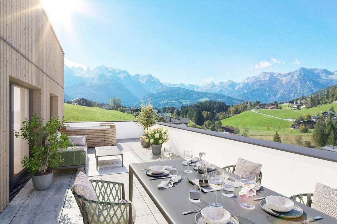 Investitionsapartments in den Alpen – Aparthotel KALM Werfenweng Top 06