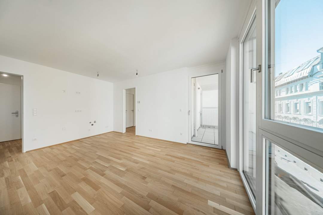 NEU und BEZUGSFERTIG >> moderne 2 ZI Anlegerwohnung mit Balkon >> TOP Anbindung >> Floridsdorfer Spitz, Alte Donau