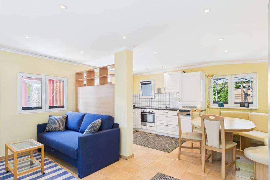 Entzückendes Ferienhaus auf Pachtgrund am idyllischen Waldrand von Loretto sucht neue Eigentümer!, Haus-kauf, 95.000,€, 2443 Eisenstadt-Umgebung